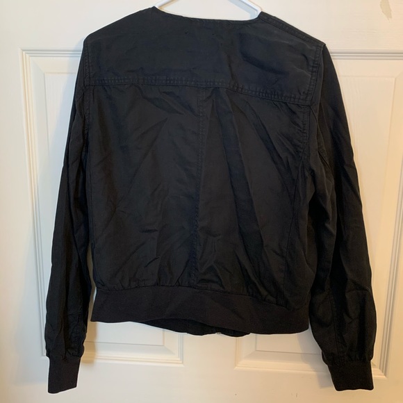 Black bomber jacket - Picture 4 of 4